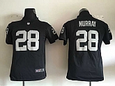 Youth Nike Oakland Raiders #28 Murray Black Game Jersey,baseball caps,new era cap wholesale,wholesale hats